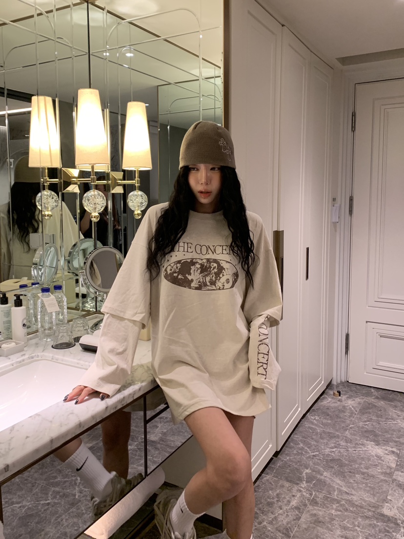 BADCALM東大門直郵女士新品真品時尚推薦人氣熱賣長袖T恤BADCALM長袖T恤