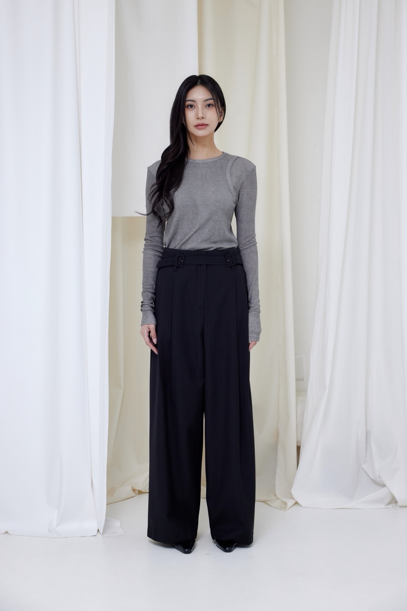 LE-PPL東大門實拍女士新款人氣休閑時尚真品熱賣26春夏休閑褲LE-PPL休閑褲