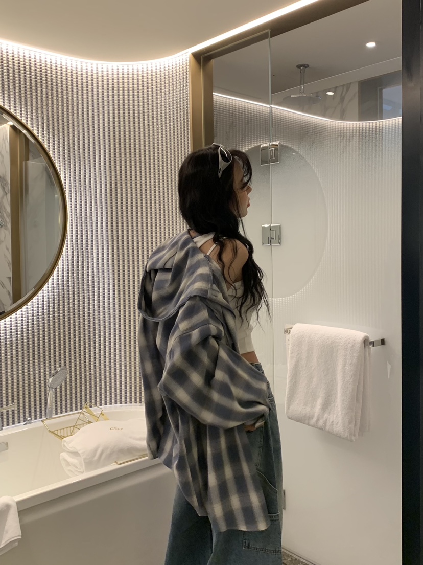 BADCALM韓國代購女士新款推薦時尚人氣真品職業襯衫蕾絲衫BADCALM襯衫/蕾絲衫