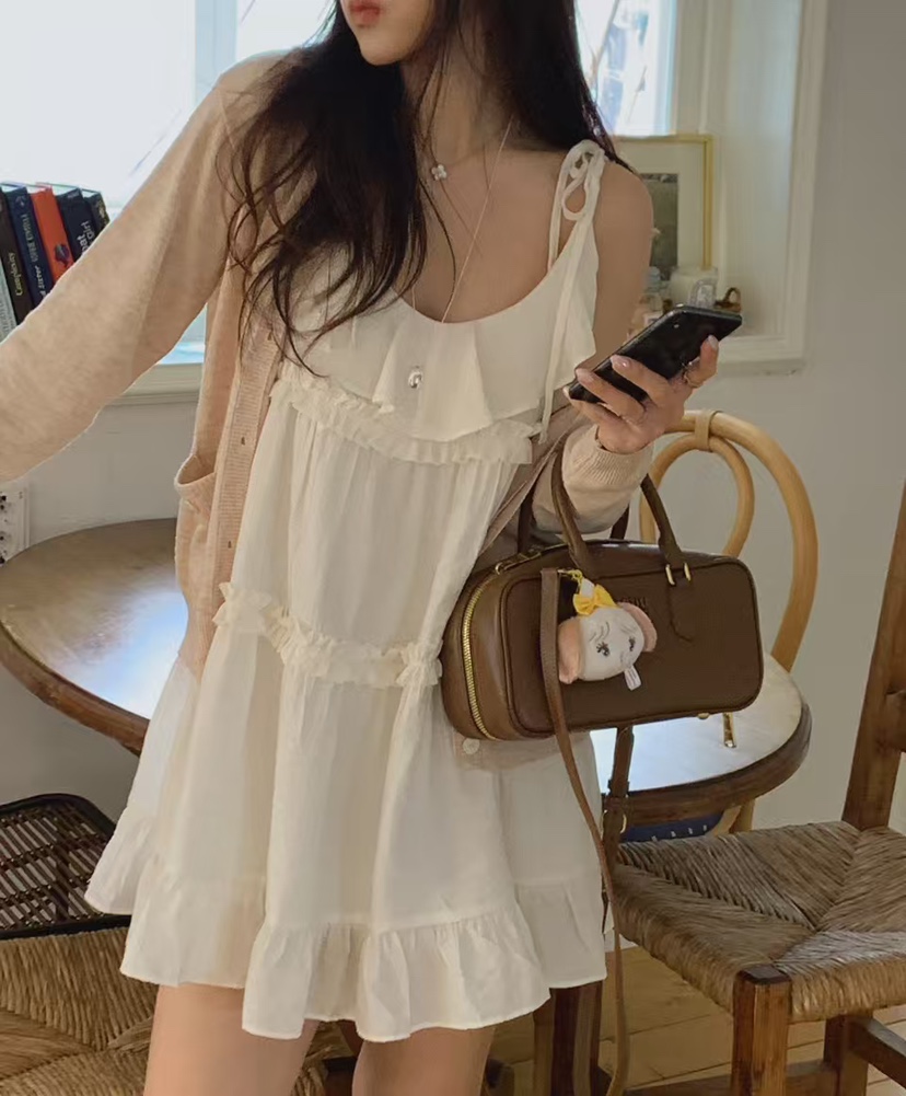 LA CREME東大門代購女裝新款26春夏推薦人氣休閑針織衫口袋LA CREME針織衫