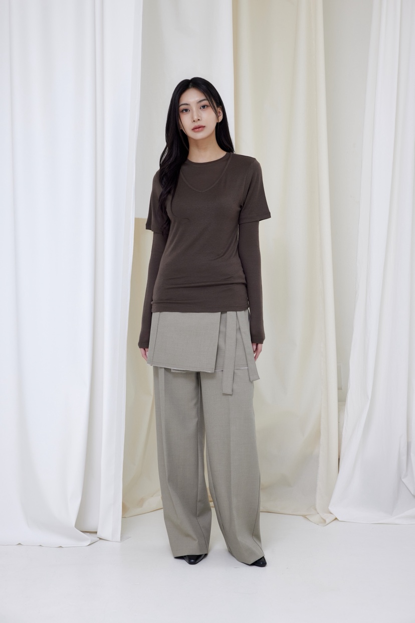 LE-PPL東大門實拍女士新品職業時尚熱賣26春夏人氣真品裙褲LE-PPL裙褲