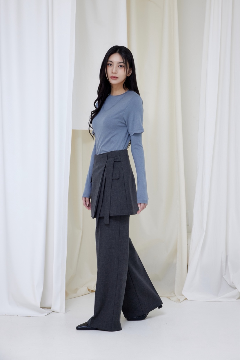 LE-PPL東大門實拍女士新品職業時尚熱賣26春夏人氣真品裙褲LE-PPL裙褲