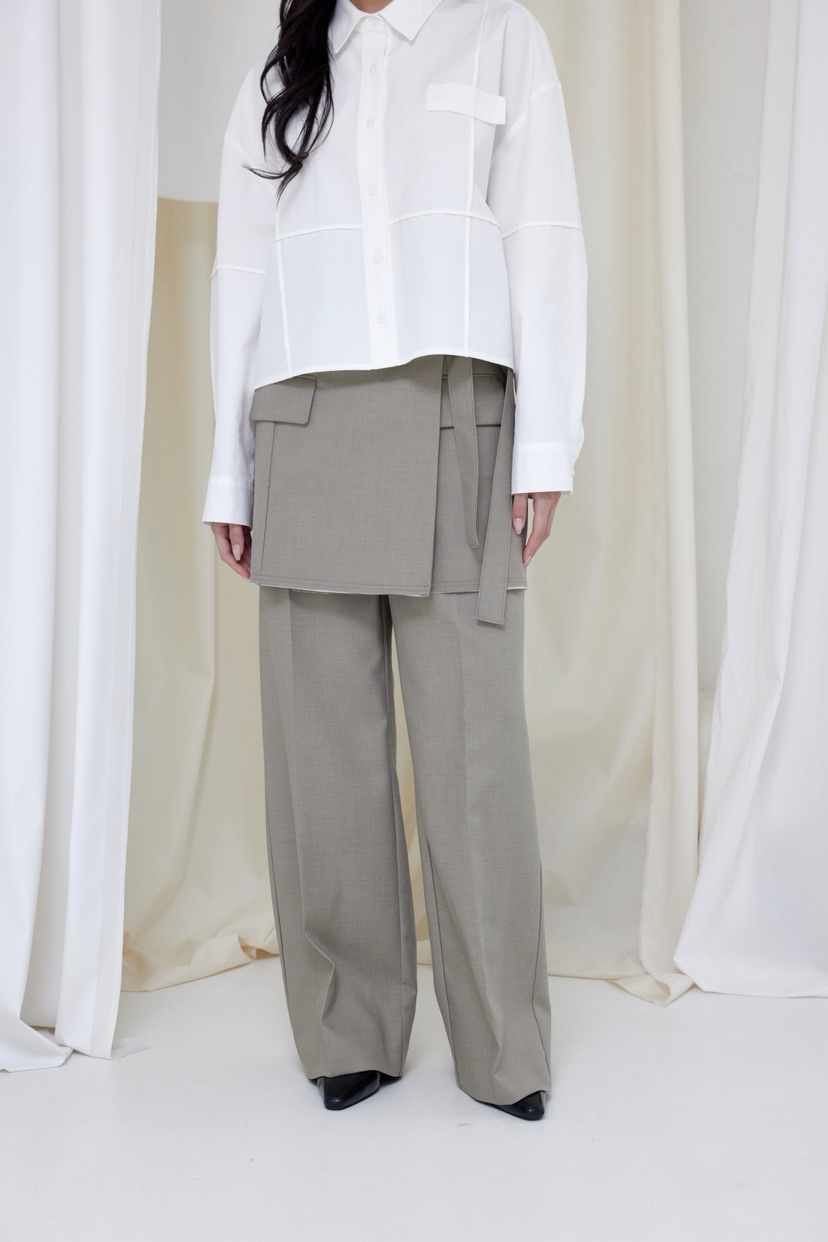 LE-PPL東大門實拍女士新品職業時尚熱賣26春夏人氣真品裙褲LE-PPL裙褲圖色1