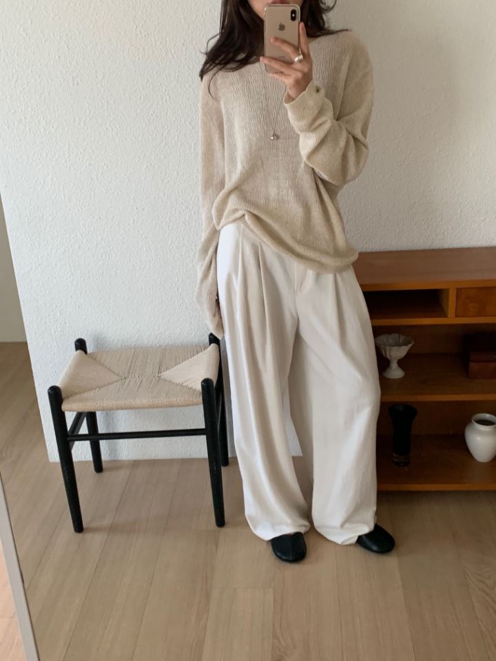 KOMOREBI韓國代購女士新款休閑職業熱賣推薦時尚真品針織衫KOMOREBI針織衫