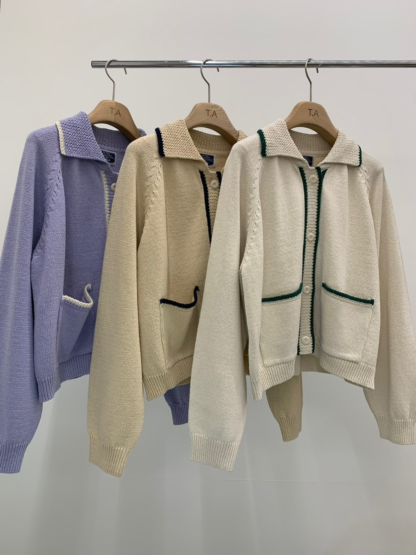 THE ABLE東大門代購女裝新款推薦休閑時尚真品針織衫棉質THE ABLE/TA針織衫