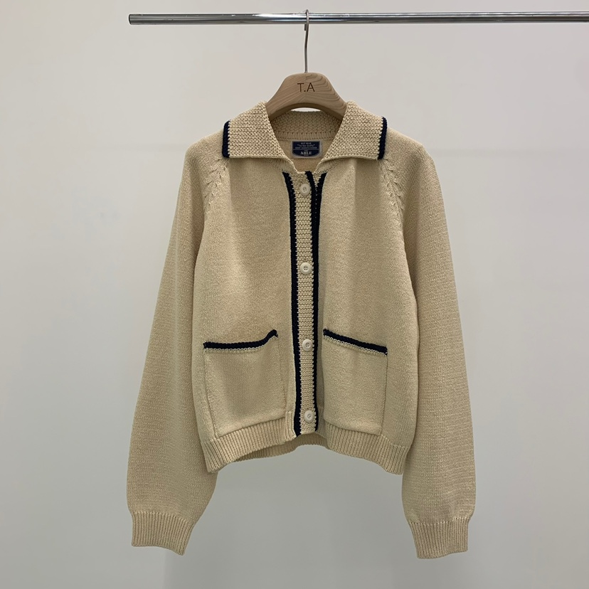 THE ABLE東大門代購女裝新款推薦休閑時尚真品針織衫棉質THE ABLE/TA針織衫圖色2