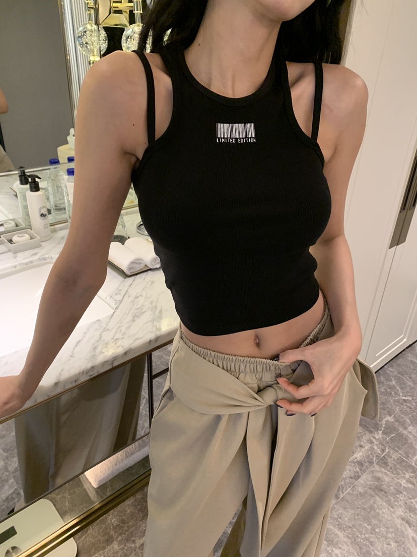 BADCALM韓國直郵女士新款人氣時尚職業推薦真品休閑吊帶背心BADCALM吊帶/背心