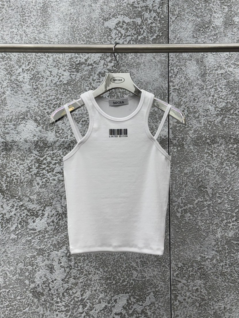 BADCALM韓國直郵女士新款人氣時尚職業推薦真品休閑吊帶背心BADCALM吊帶/背心圖色1