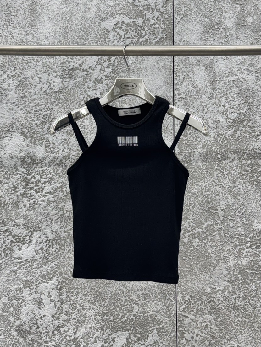 BADCALM韓國直郵女士新款人氣時尚職業推薦真品休閑吊帶背心BADCALM吊帶/背心圖色5