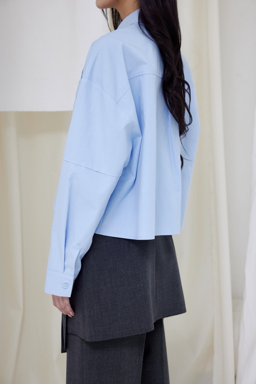 LE-PPL韓國直郵女士新品真品人氣熱賣休閑時尚襯衫蕾絲衫LE-PPL襯衫/蕾絲衫