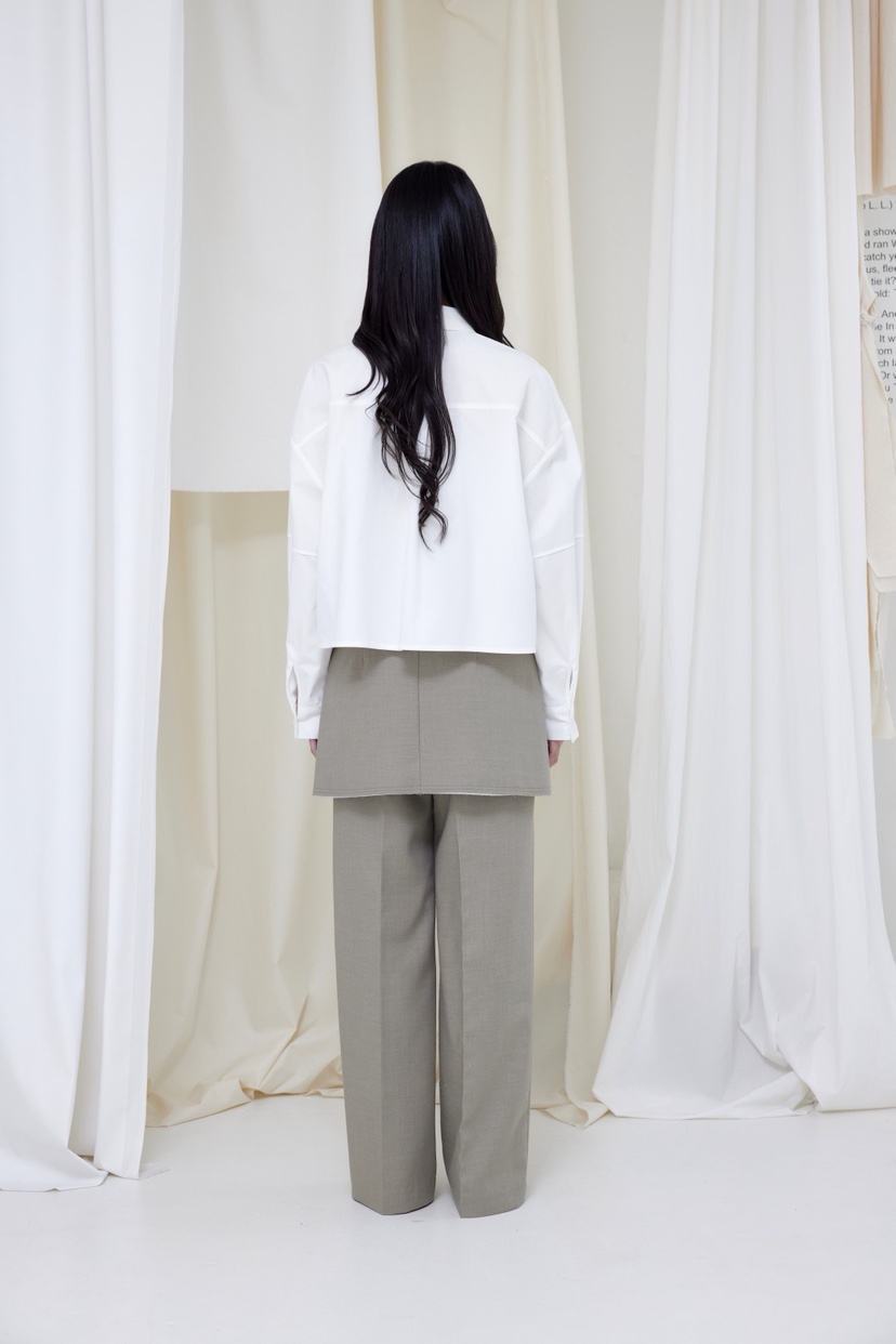 LE-PPL韓國直郵女士新品真品人氣熱賣休閑時尚襯衫蕾絲衫LE-PPL襯衫/蕾絲衫