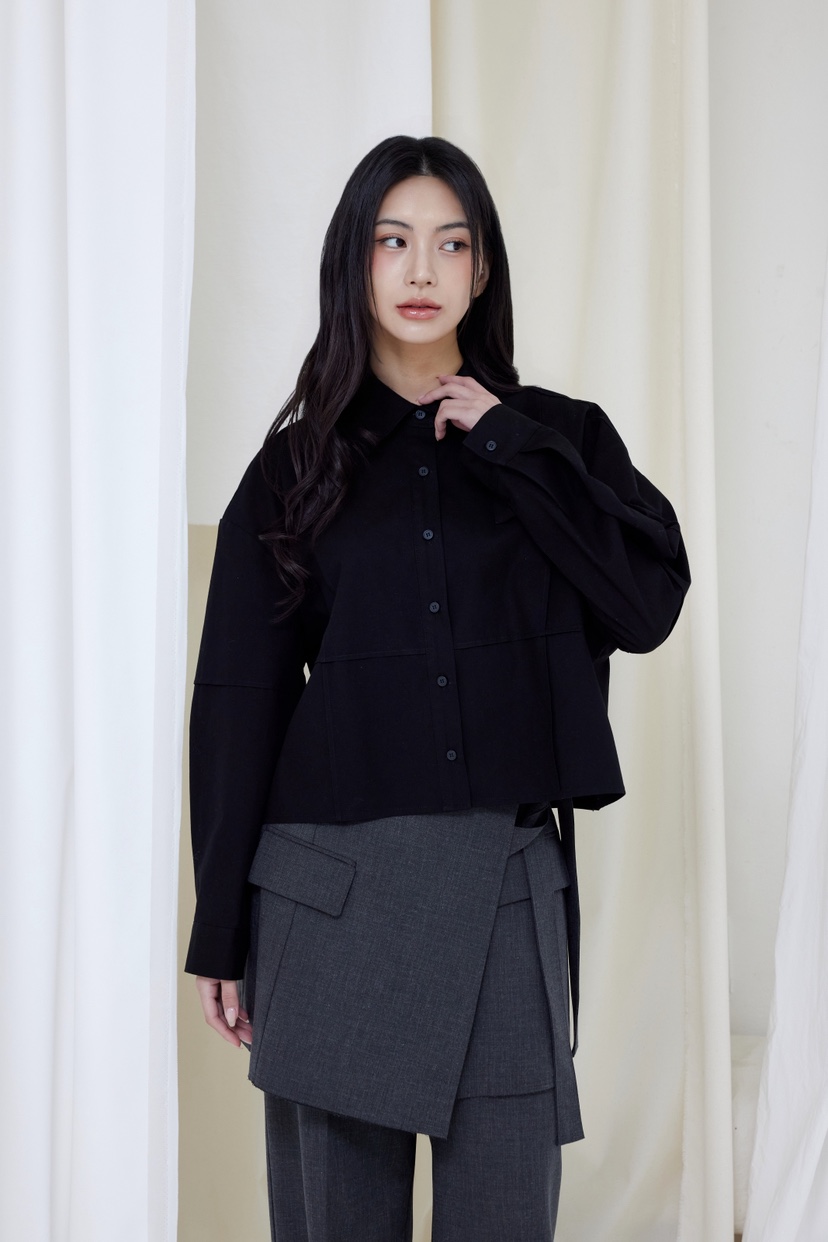 LE-PPL韓國直郵女士新品真品人氣熱賣休閑時尚襯衫蕾絲衫LE-PPL襯衫/蕾絲衫圖色2