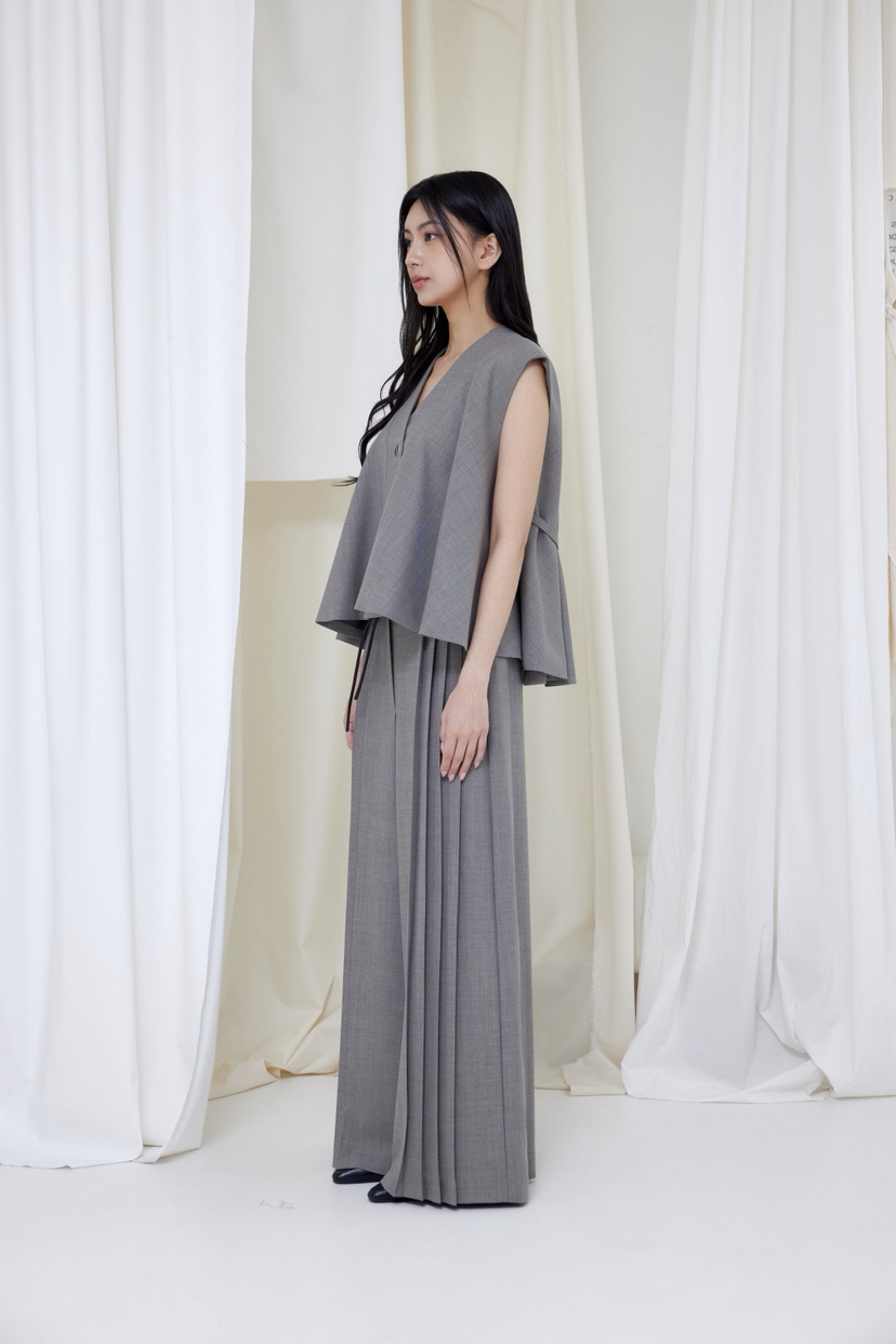 LE-PPL韓國代購女士新品人氣26春夏時尚熱賣推薦休閑馬甲LE-PPL馬甲