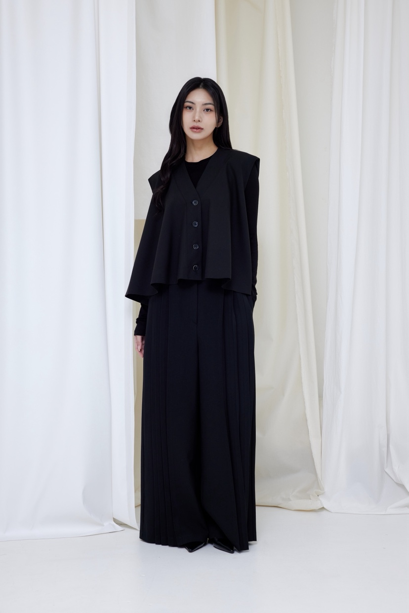 LE-PPL韓國代購女士新品人氣26春夏時尚熱賣推薦休閑馬甲LE-PPL馬甲