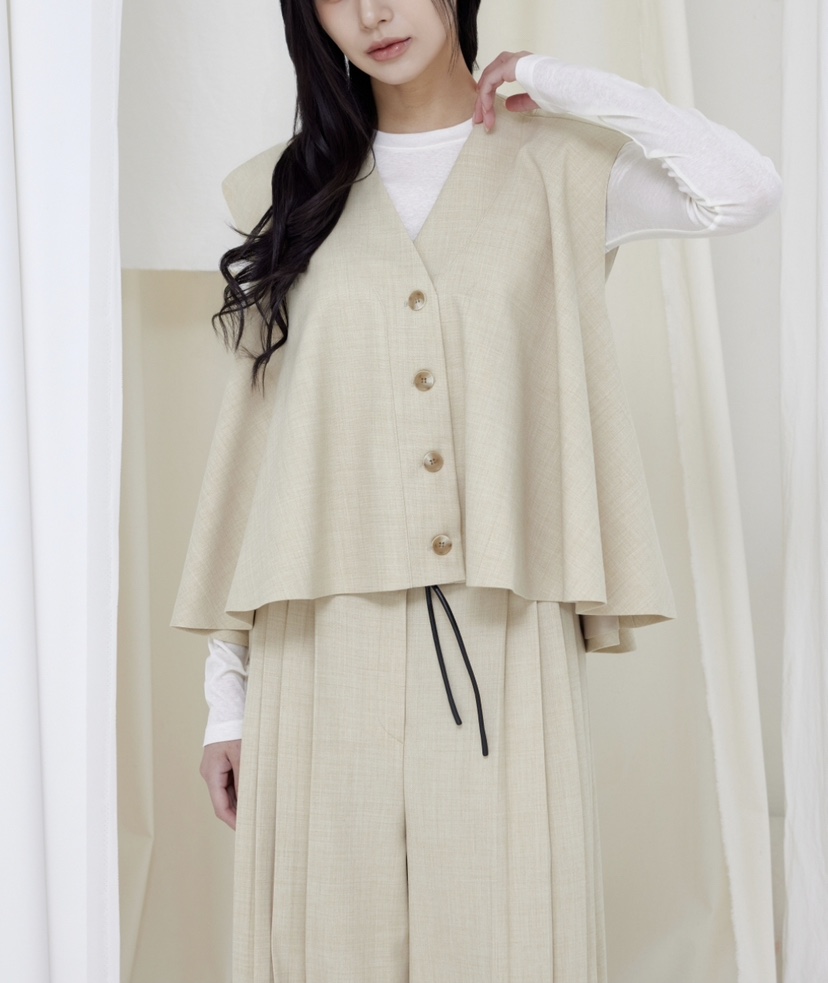 LE-PPL韓國代購女士新品人氣26春夏時尚熱賣推薦休閑馬甲LE-PPL馬甲圖色2