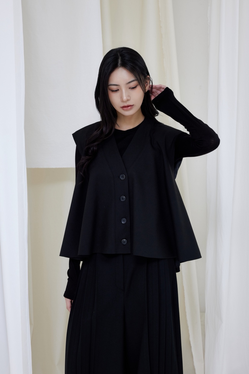 LE-PPL韓國代購女士新品人氣26春夏時尚熱賣推薦休閑馬甲LE-PPL馬甲圖色3