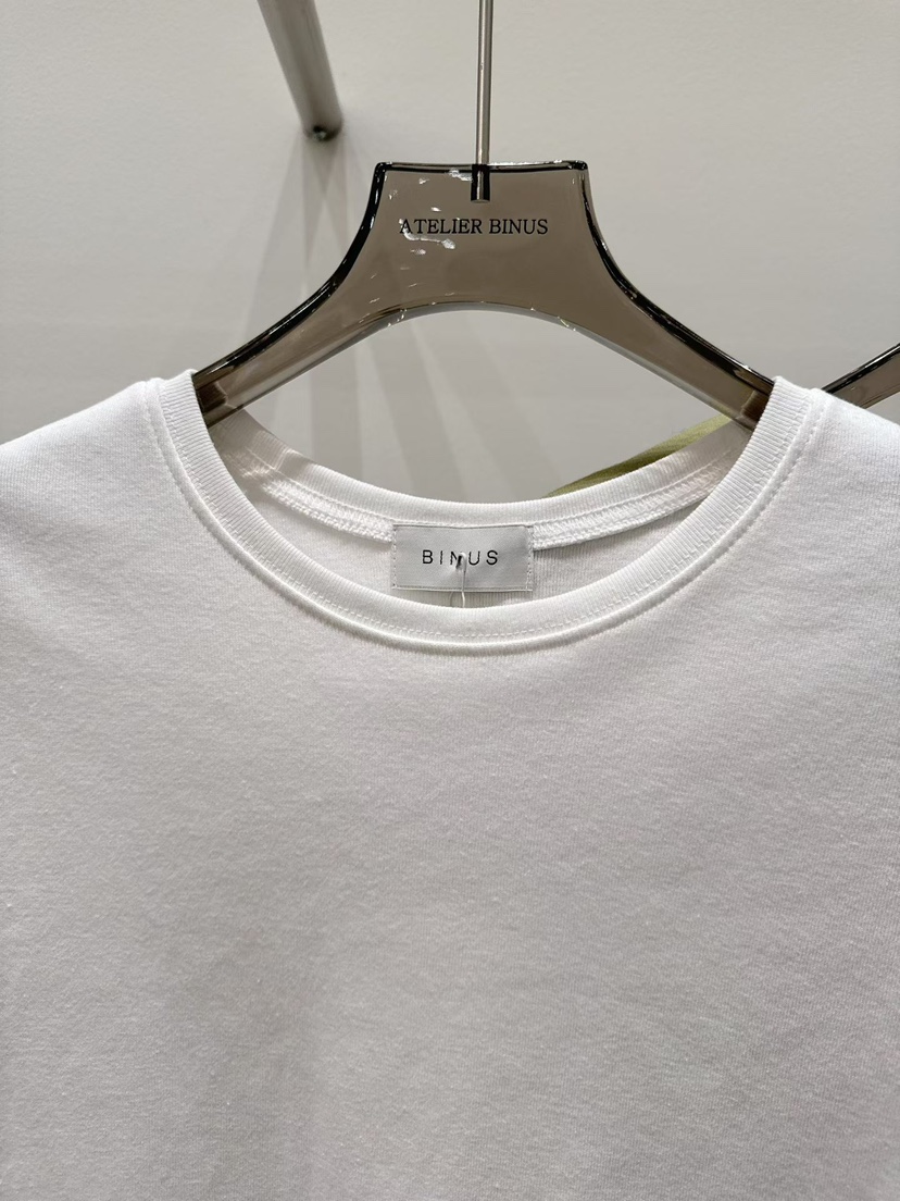 BINUS韓國直郵女士新品推薦真品人氣職業時尚休閑T恤修身BINUST恤