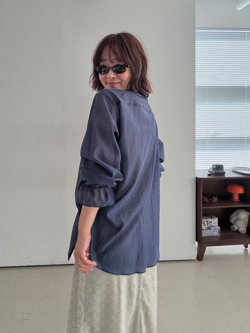 OLI SEOUL東大門實拍女裝新款熱賣職業人氣26春夏襯衫蕾絲衫OLI SEOUL襯衫/蕾絲衫