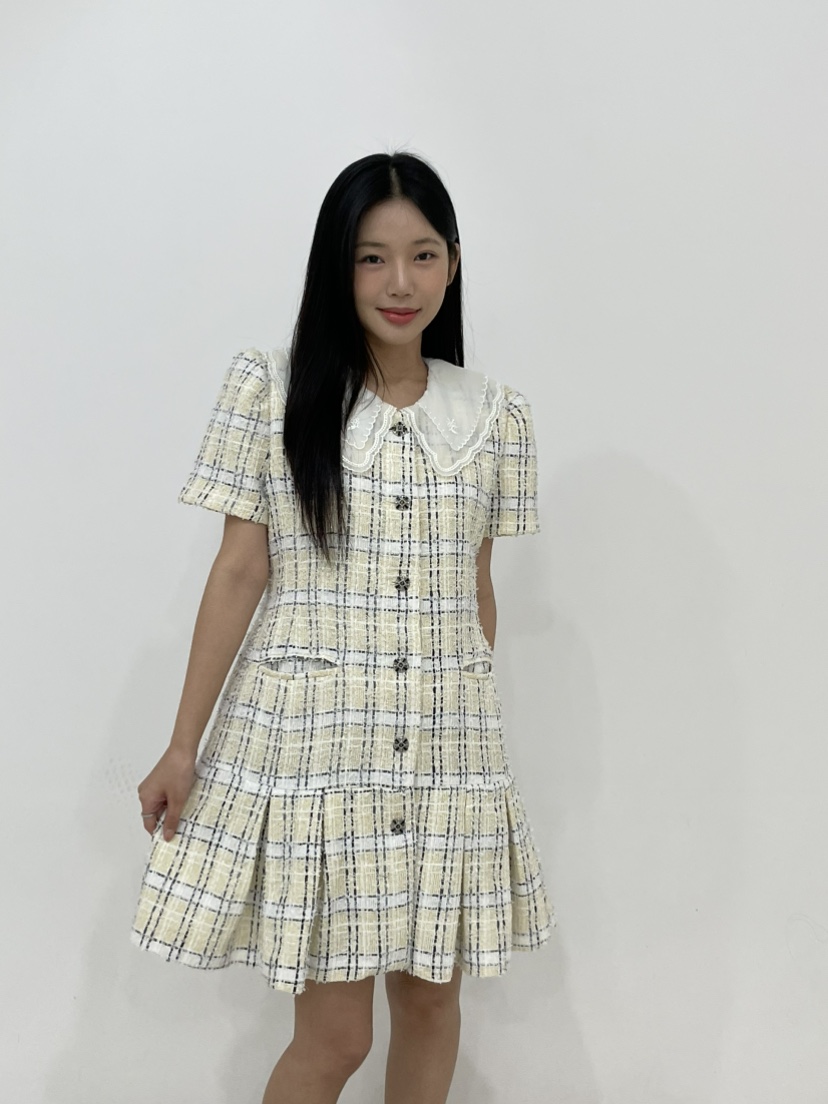 NAPKIN東大門直郵女士新款真品推薦人氣職業休閑26春夏連衣裙NAPKIN連衣裙圖色1