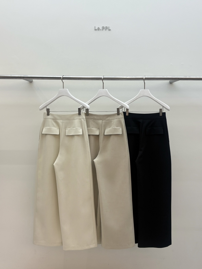 LE-PPL韓國代購女士新款人氣26春夏真品休閑時尚熱賣休閑褲LE-PPL休閑褲