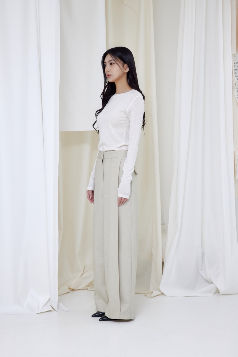 LE-PPL韓國代購女士新款人氣26春夏真品休閑時尚熱賣休閑褲LE-PPL休閑褲