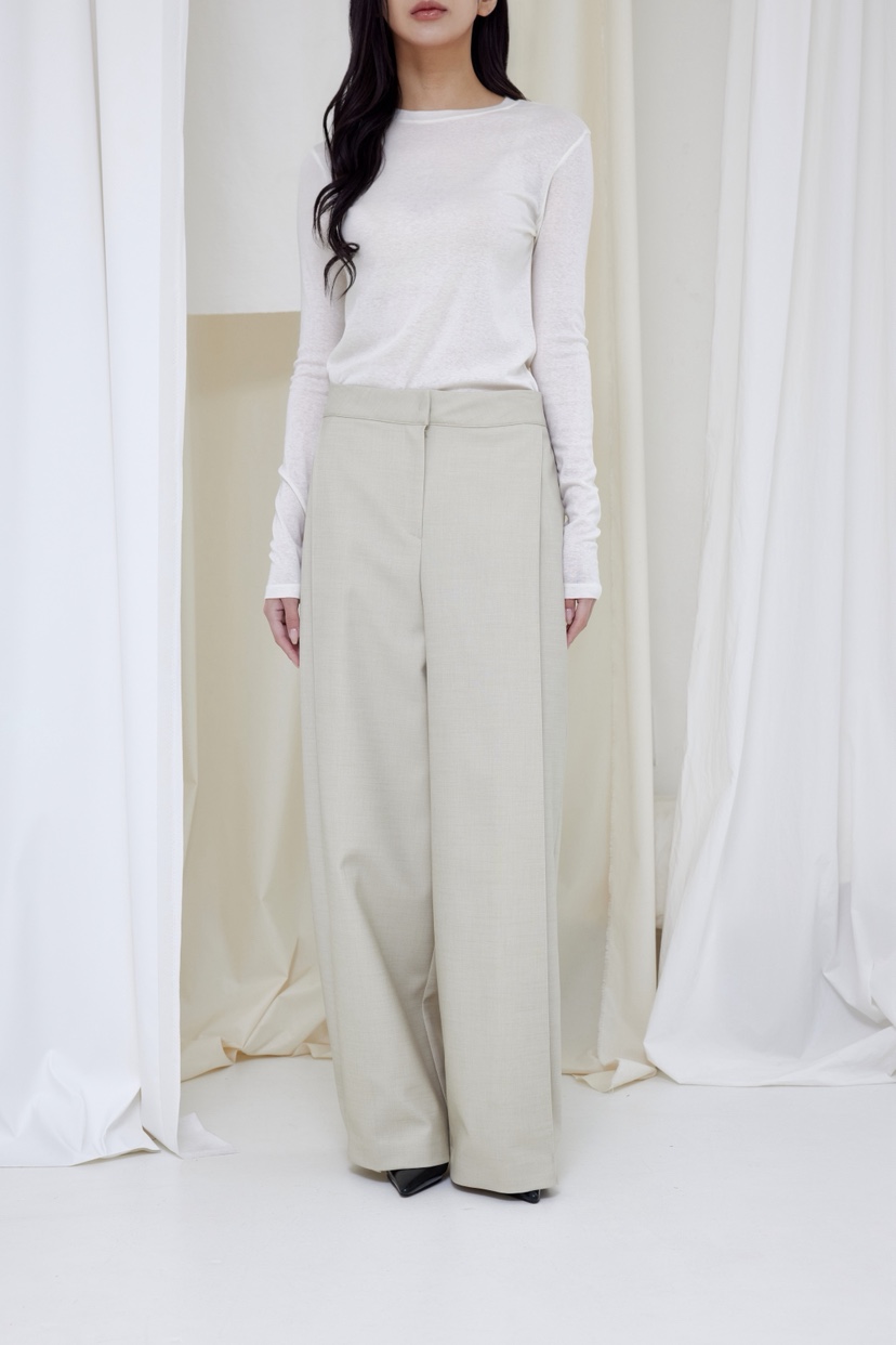 LE-PPL韓國代購女士新款人氣26春夏真品休閑時尚熱賣休閑褲LE-PPL休閑褲