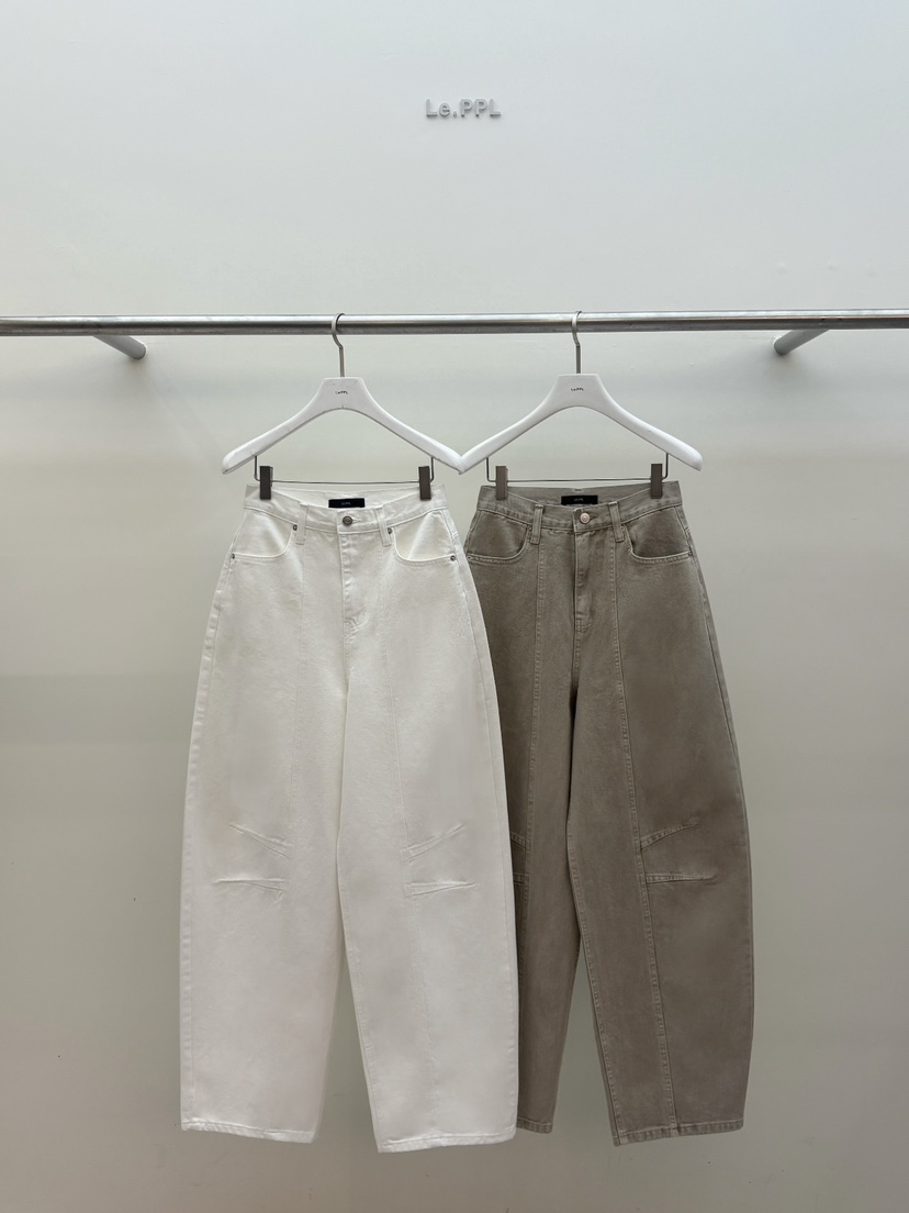 LE-PPL東大門實拍女士新品時尚休閑人氣熱賣真品26春夏牛仔褲LE-PPL牛仔褲