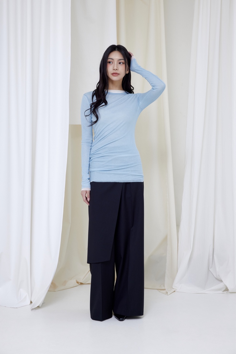 LE-PPL東大門實拍女裝新款職業時尚真品人氣熱賣休閑休閑褲LE-PPL休閑褲