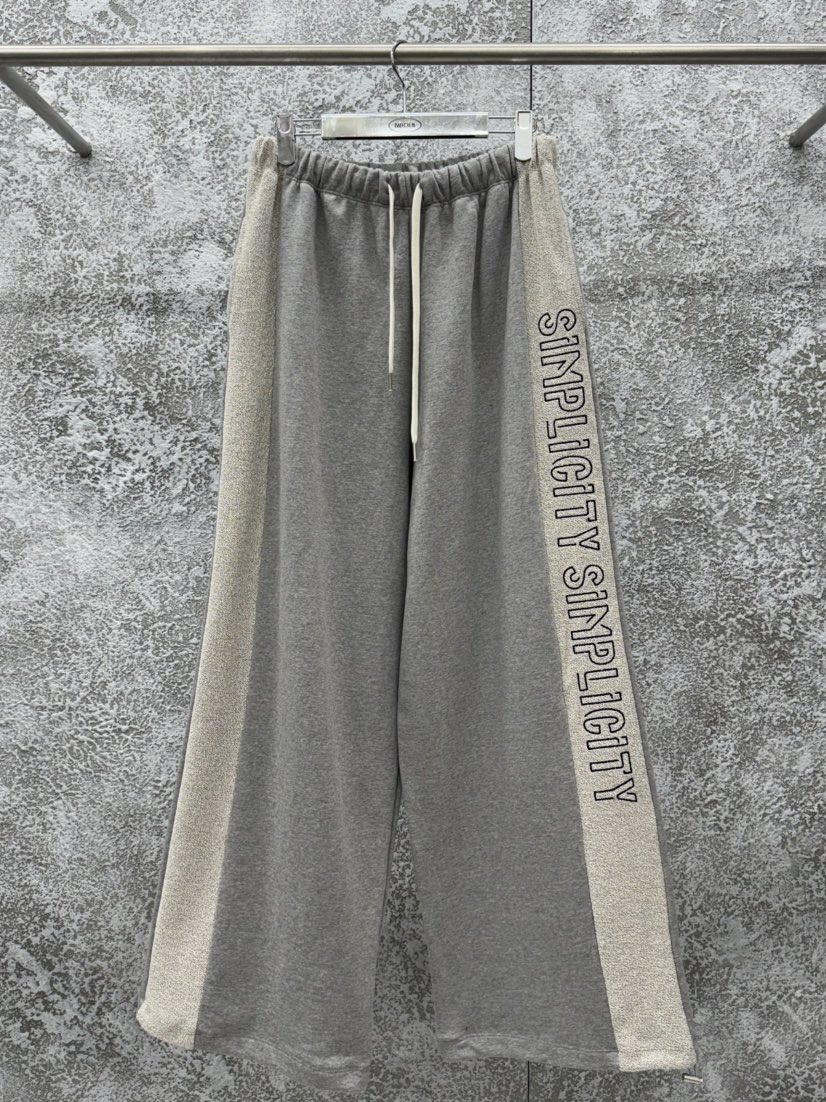 BADCALM韓國直郵女士新款熱賣時尚26春夏人氣真品休閑褲刺繡BADCALM休閑褲圖色3