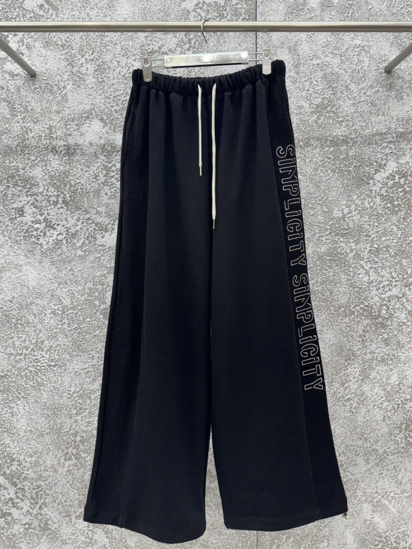 BADCALM韓國直郵女士新款熱賣時尚26春夏人氣真品休閑褲刺繡BADCALM休閑褲圖色4