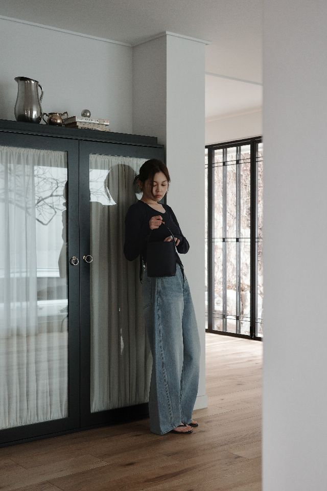 MARE韓國直郵女士新款熱賣推薦休閑職業人氣26春夏牛仔褲MARE牛仔褲