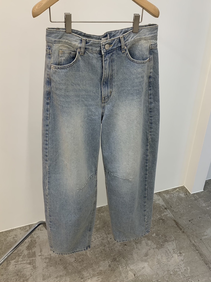 THE ABLE東大門代購女士新款26春夏真品推薦熱賣職業牛仔褲THE ABLE/TA牛仔褲圖色1