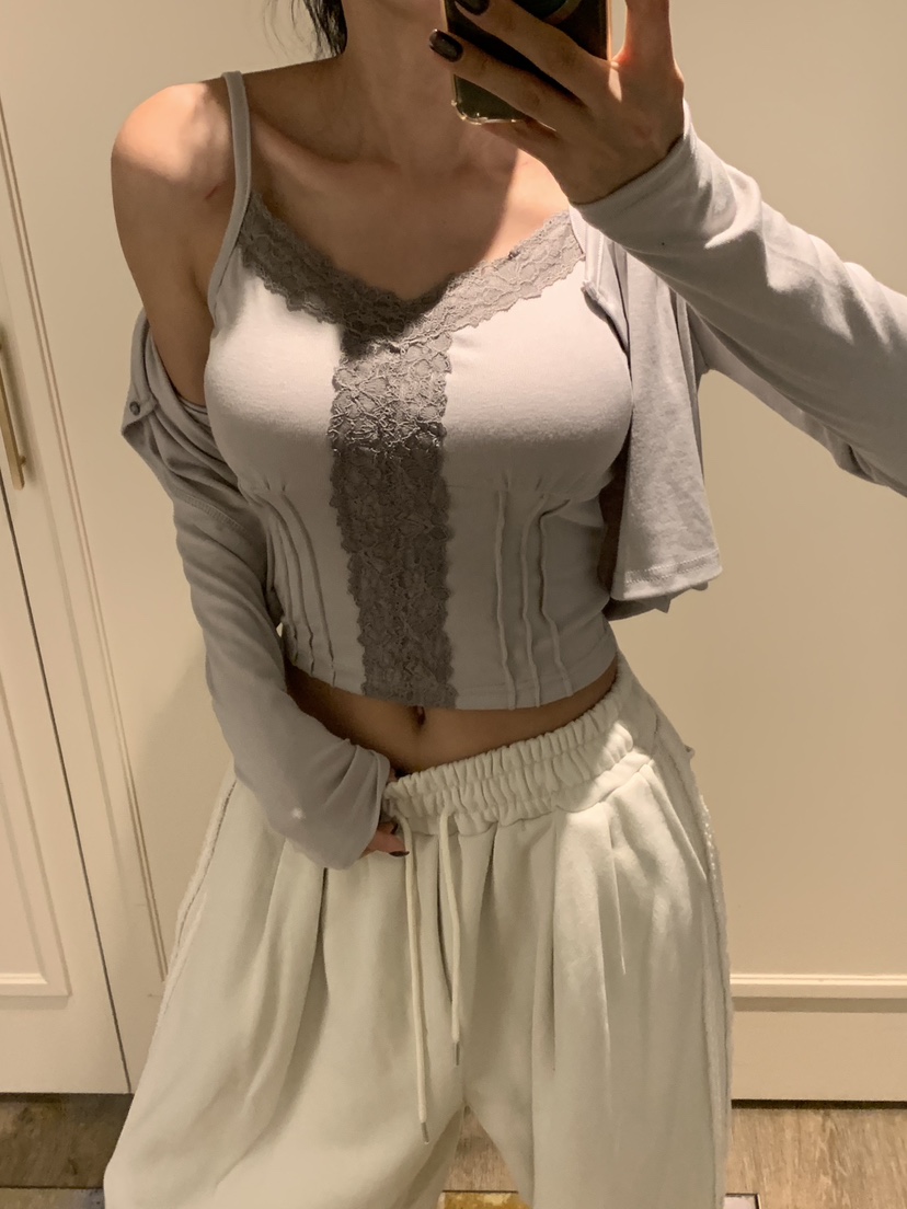 BADCALM韓國代購女裝新品26春夏職業休閑推薦人氣套裝羊毛衫BADCALM套裝