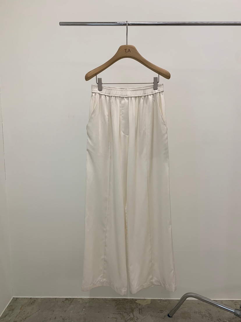 THE ABLE韓國代購女士新款時尚26春夏推薦休閑休閑褲褶裥THE ABLE/TA休閑褲圖色1