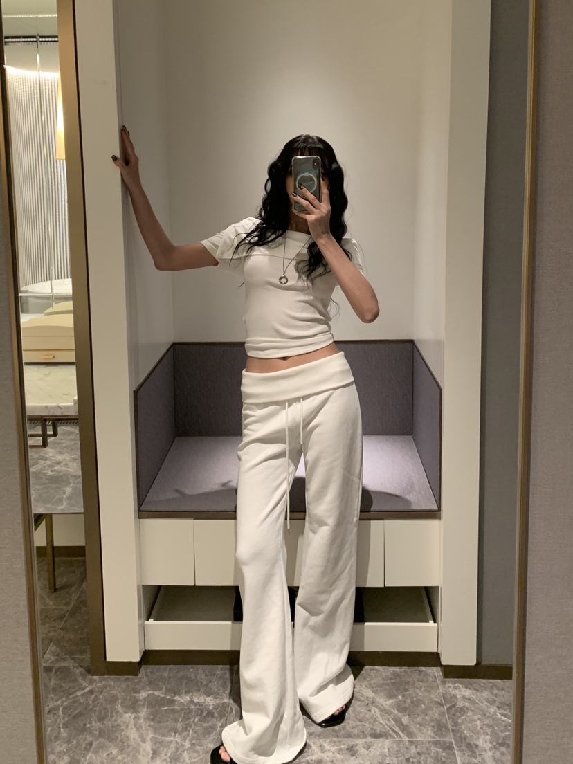 BADCALM東大門實拍女裝新款熱賣推薦職業真品26春夏休閑褲修身BADCALM休閑褲