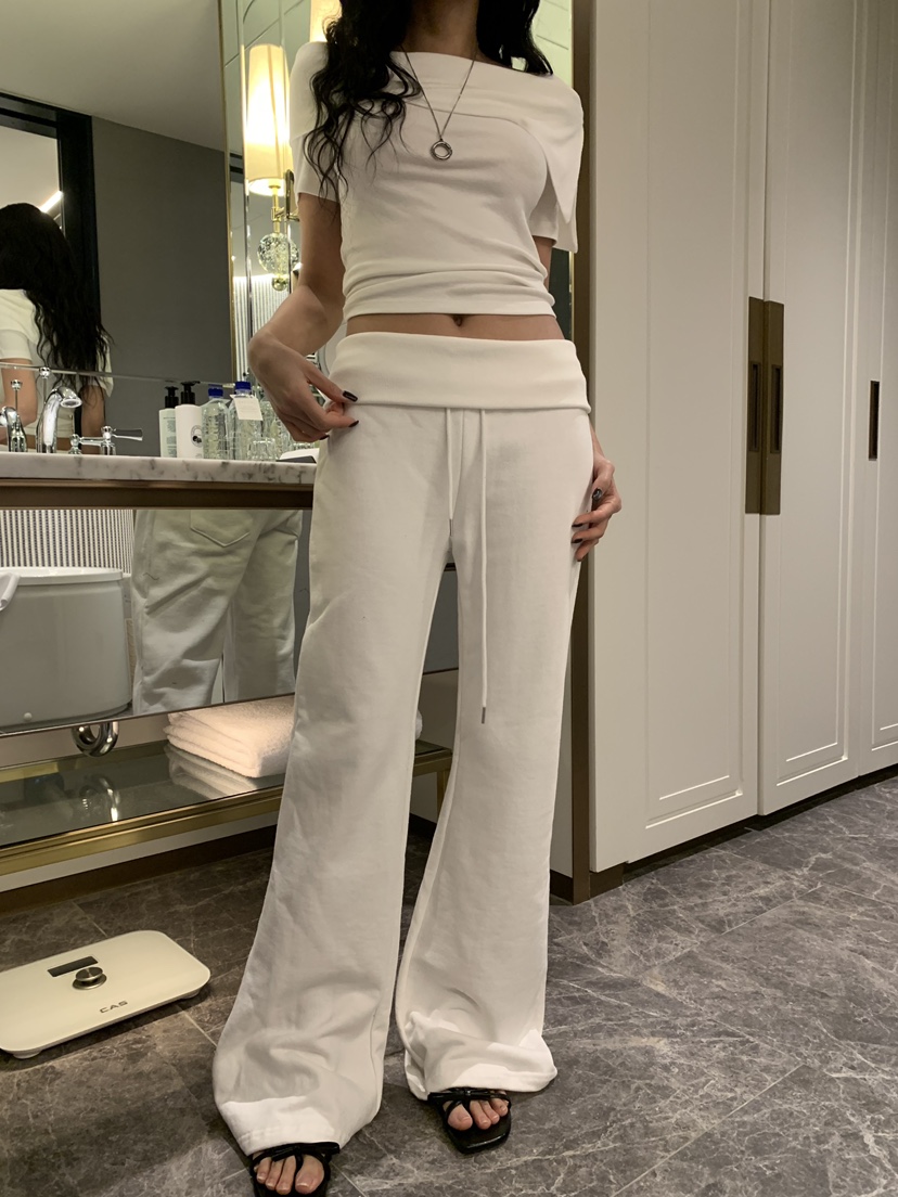 BADCALM東大門實拍女裝新款熱賣推薦職業真品26春夏休閑褲修身BADCALM休閑褲