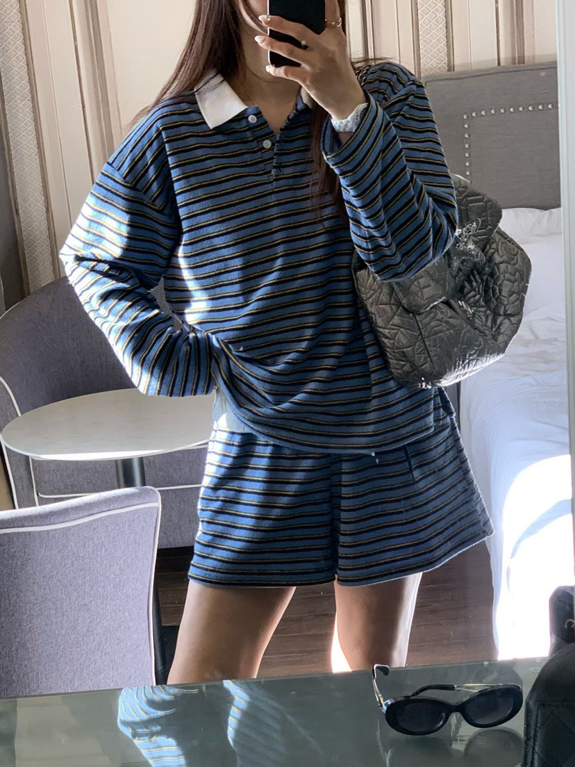 LA CREME東大門實拍女士新品職業時尚26春夏熱賣長袖T恤LA CREME長袖T恤