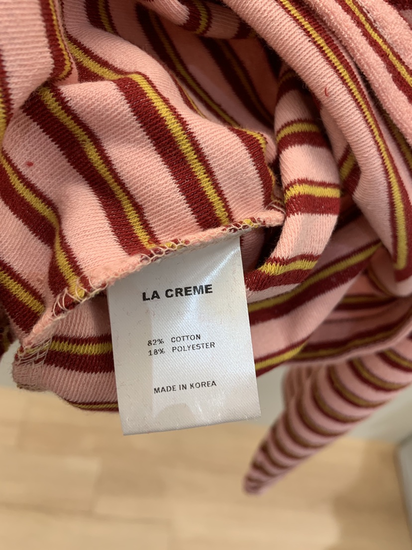 LA CREME東大門實拍女士新品職業時尚26春夏熱賣長袖T恤LA CREME長袖T恤