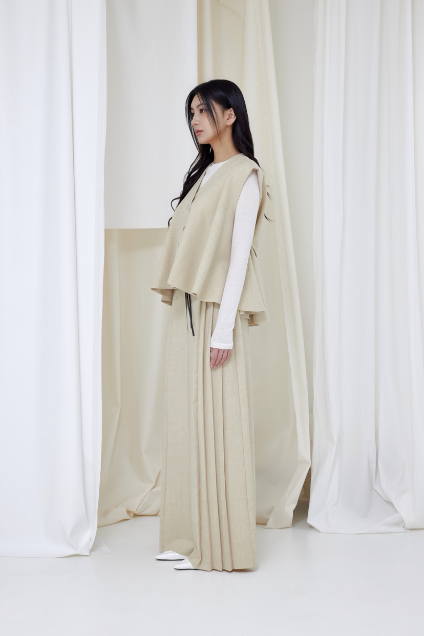 LE-PPL東大門直郵女士新款熱賣休閑時尚推薦休閑褲含腰繩LE-PPL休閑褲