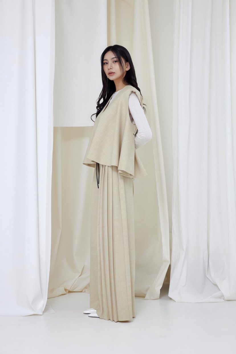 LE-PPL東大門直郵女士新款熱賣休閑時尚推薦休閑褲含腰繩LE-PPL休閑褲