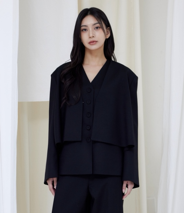 LE-PPL東大門代購女士新品推薦休閑時尚熱賣人氣套裝套裝LE-PPL套裝圖色3