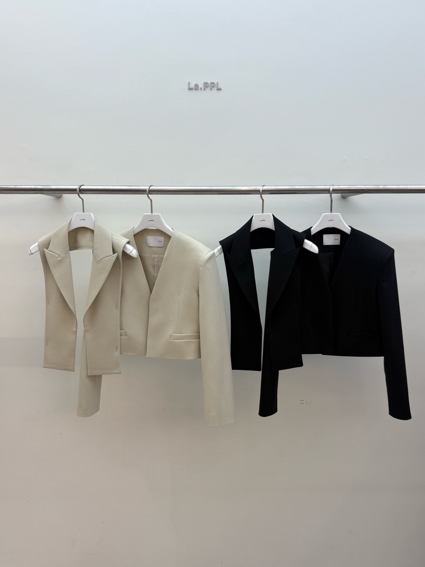 LE-PPL東大門直郵女士新品熱賣時尚人氣休閑推薦夾克可拆卸LE-PPL夾克