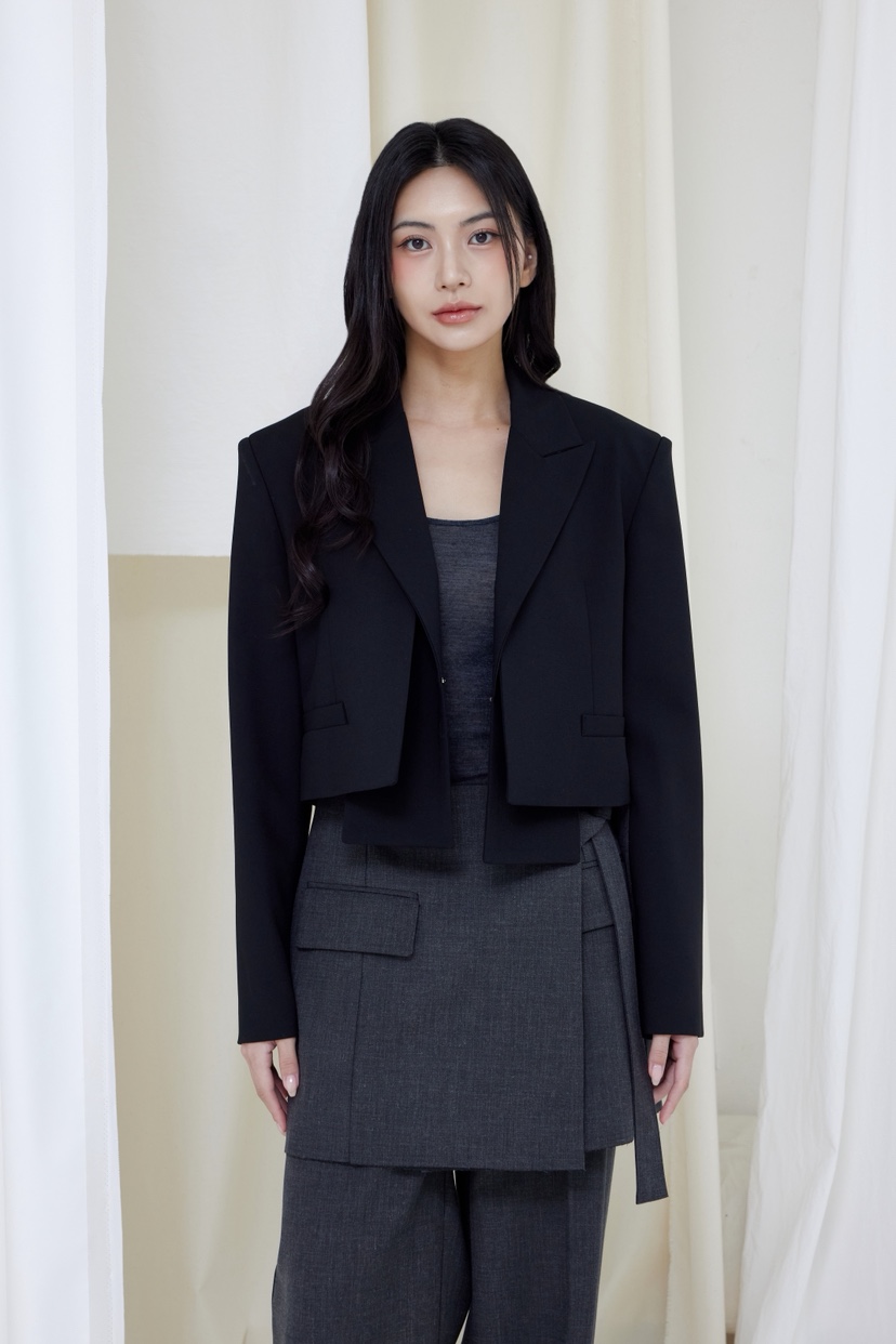 LE-PPL東大門直郵女士新品熱賣時尚人氣休閑推薦夾克可拆卸LE-PPL夾克圖色2