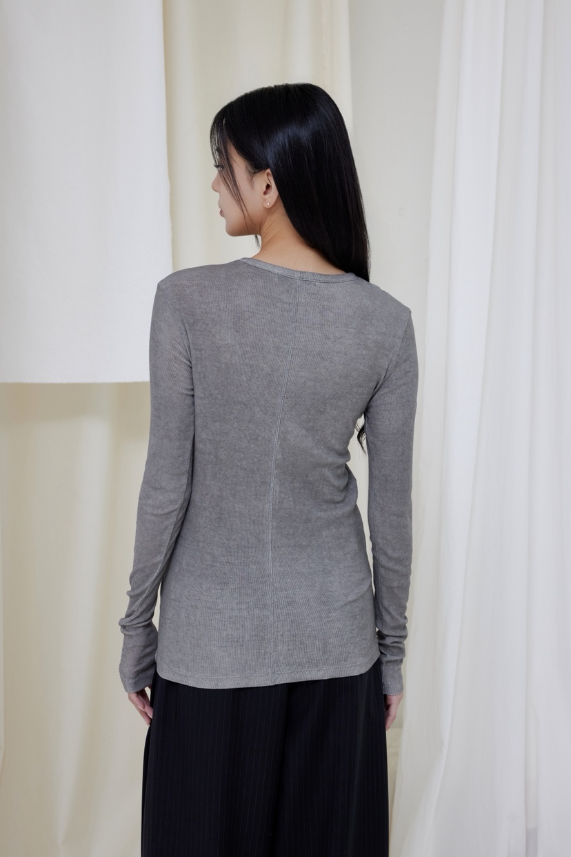 LE-PPL東大門實拍女士新品熱賣休閑人氣時尚推薦長袖T恤LE-PPL長袖T恤