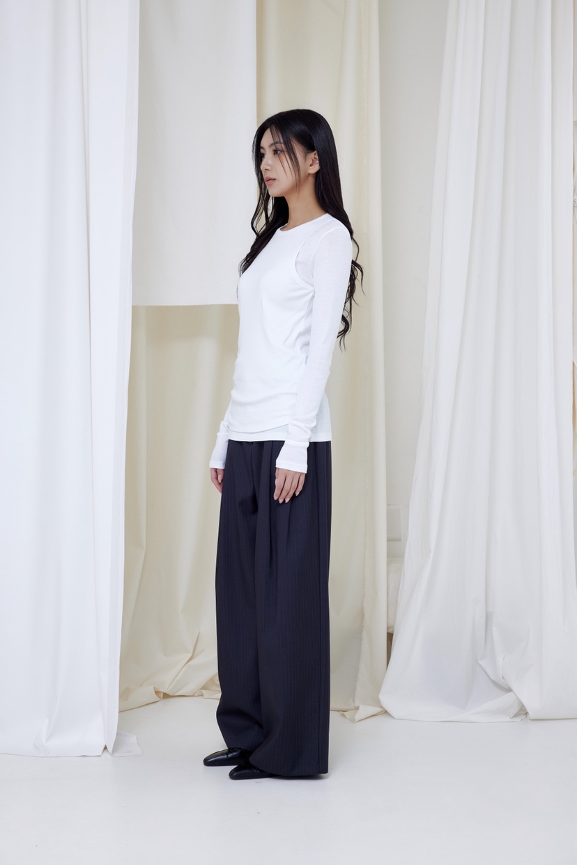 LE-PPL東大門實拍女士新品熱賣休閑人氣時尚推薦長袖T恤LE-PPL長袖T恤