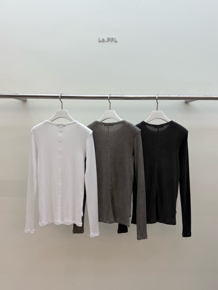 LE-PPL東大門實拍女士新品熱賣休閑人氣時尚推薦長袖T恤LE-PPL長袖T恤