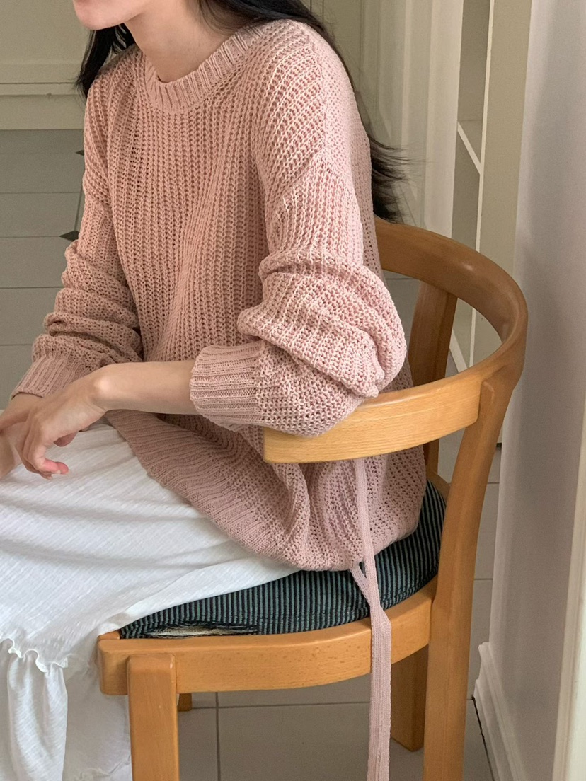 BINUS東大門代購女士新品人氣時尚職業推薦26春夏休閑針織衫BINUS針織衫