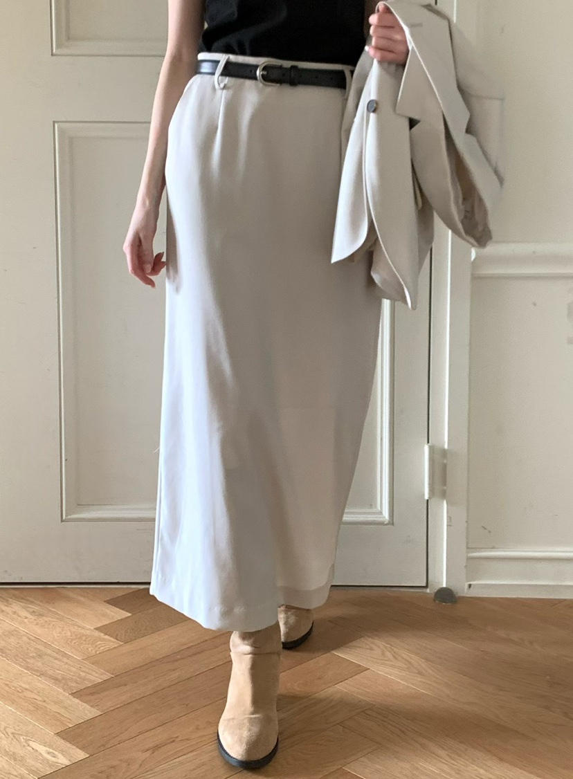 BINUS東大門直郵女裝新品26春夏人氣休閑推薦熱賣職業長裙BINUS長裙