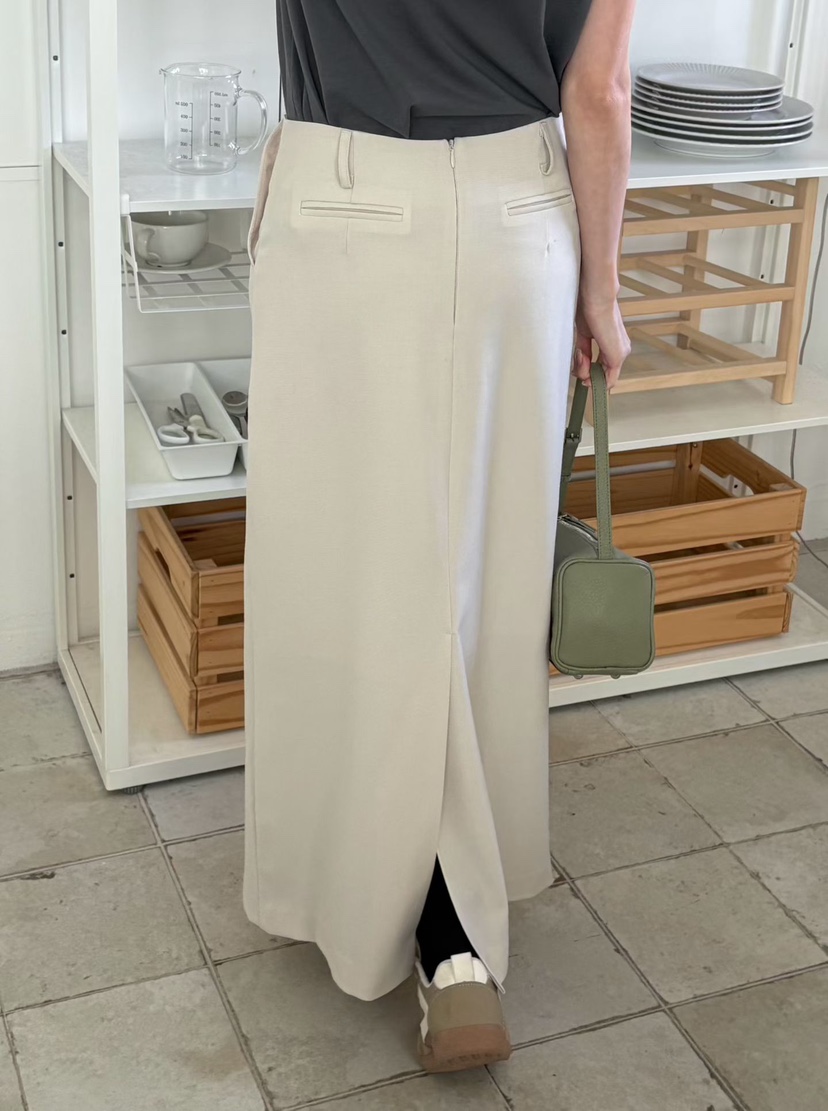 BINUS東大門直郵女裝新品26春夏人氣休閑推薦熱賣職業長裙BINUS長裙圖色2