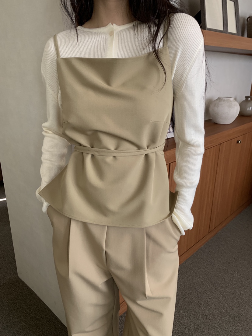 ATHEA東大門直郵女裝新品推薦時尚人氣休閑吊帶背心不含內搭ATHEA吊帶/背心圖色2